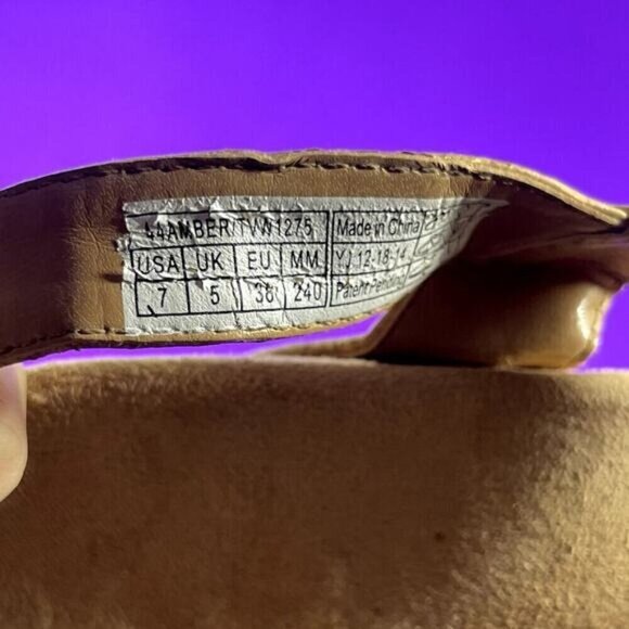 Vionic Gold Cork Amber Adjustable Strap Orthotic Arch Support Sandal Shoe Size 7 - Picture 8 of 8